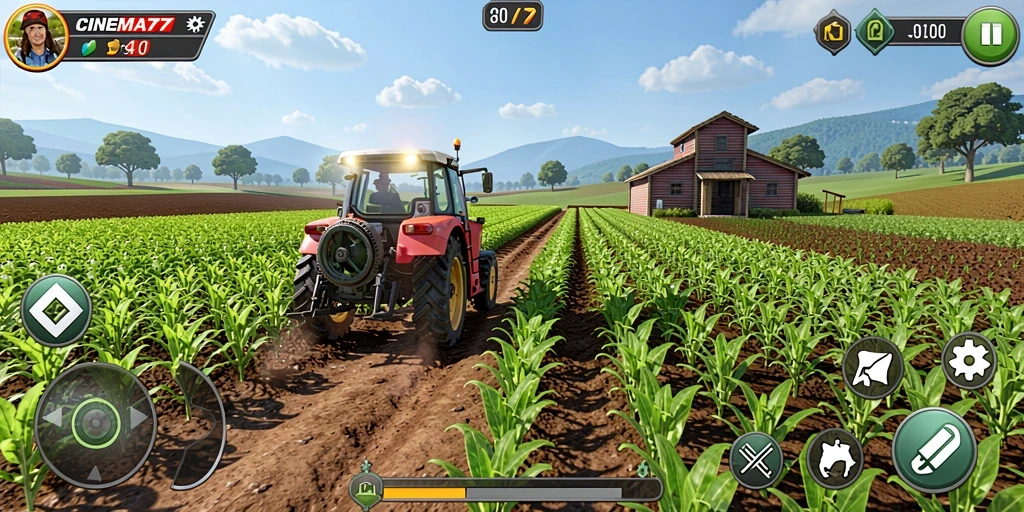 Tampilan gameplay CINEMA77 yang penuh warna dan menarik.