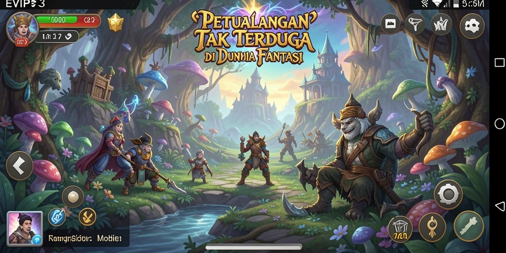 Tampilan gameplay EVIP3 yang mendebarkan dengan aksi yang seru.