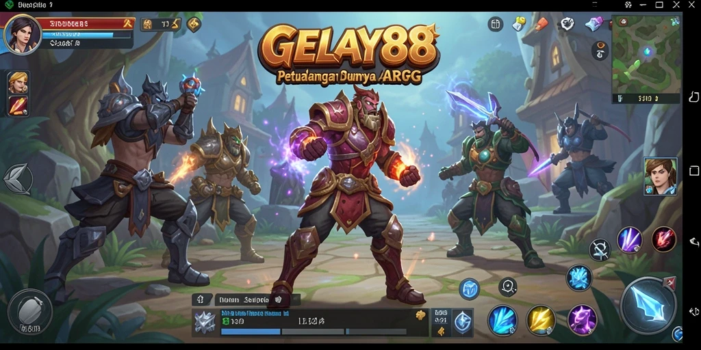 Tampilan gameplay seru dan menegangkan dalam dunia ARPG.
