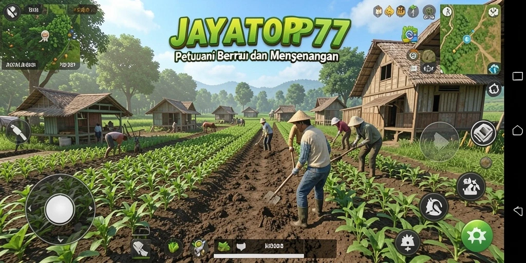 Screenshot menampilkan gameplay seru di ladang JAYATOP77.