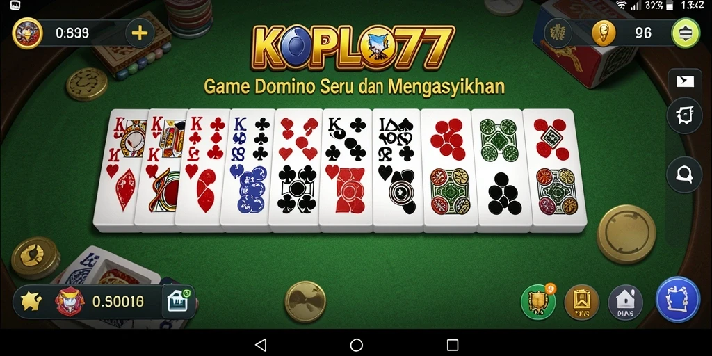 Screenshot gameplay KOPLO77 dengan tampilan menarik dan seru.