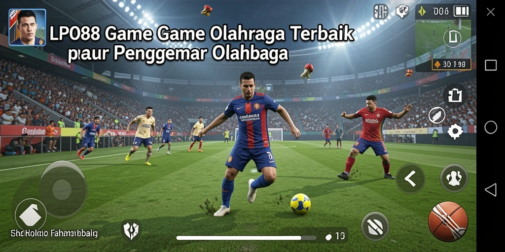 Tampilan gameplay LPO88 yang menegangkan dalam pertandingan olahraga.