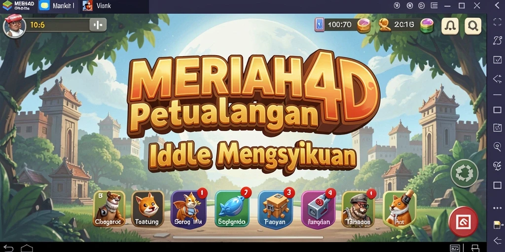 Screenshot gameplay MERIAH4D yang menunjukkan aksi seru dan menantang.